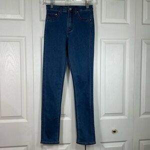 🩷 & Denim Skinny Blue Denim Jeans - 2 / 26